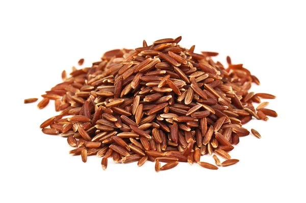 Heap of red rice — Stock Photo, Image