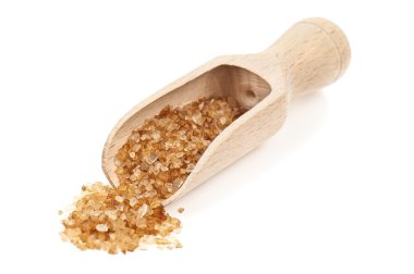 kahverengi kaşık tuz