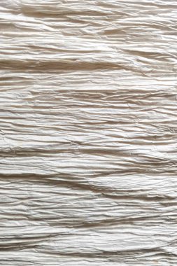 Beyaz buruşuk kağıt arka plan. Derin gölgeler