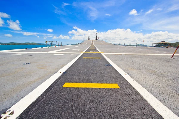 Runway for the plane — Stock Photo, Image