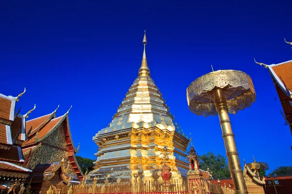 Wat phra That Doi Suthep, Tempio Chiang Mai Provincia Thailandia — Foto Stock