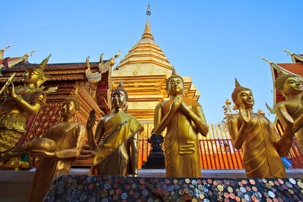 Wat phra That Doi Suthep, Temple Chiang Mai Province Tailândia — Fotografia de Stock