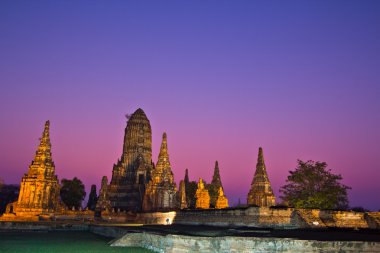 ayuthaya il Tayland tapınak wat chaiwatthanaram