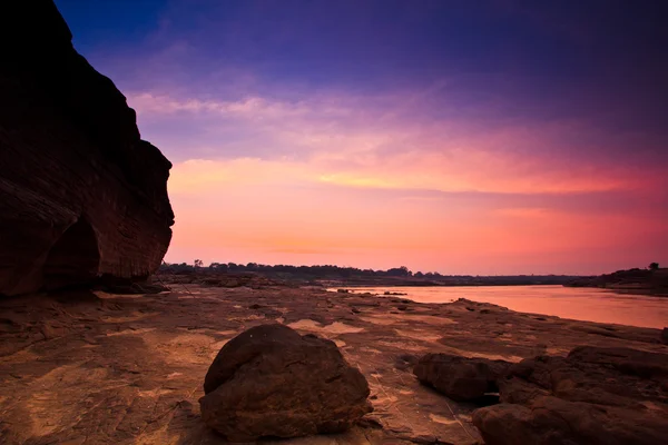 View Sam-Pan-Bok Grand Canyon in thailand — Stock Photo, Image