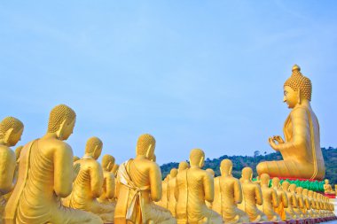 Buda heykelleri, altın buddha, Tayland, Asya