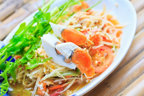 Salade de papaye thailand — Photo