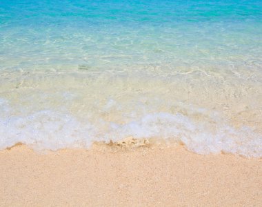 Tayland deniz kum plaj ve tropik deniz