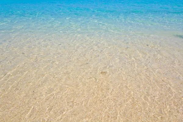 Plage et mer tropicale sable de la mer de Thaïlande — Photo