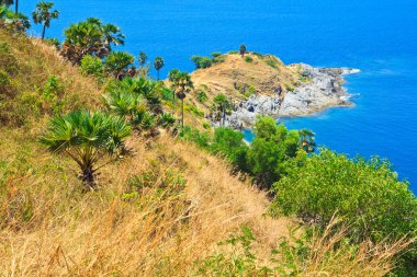 promthep cape görünümü. Phuket Island, Tayland