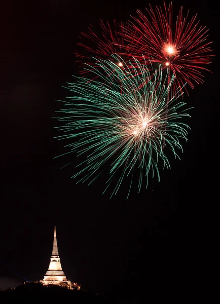 Fuegos artificiales — Foto de Stock