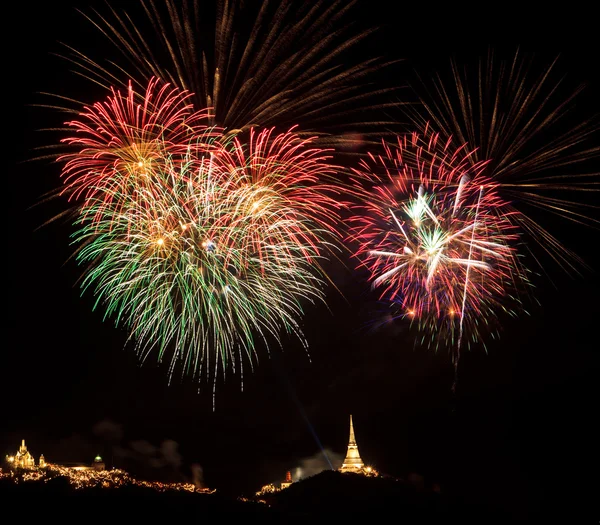 Fuochi artificiali — Foto Stock