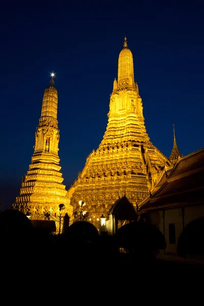 Régi templom Wat Arun bangkok Thaiföld — Stock Fotó