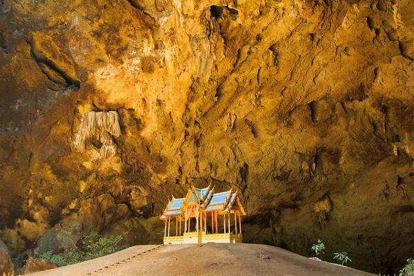 Cave and pavilion asia Prachuap Khiri Khan Province thailand — Stock Photo, Image