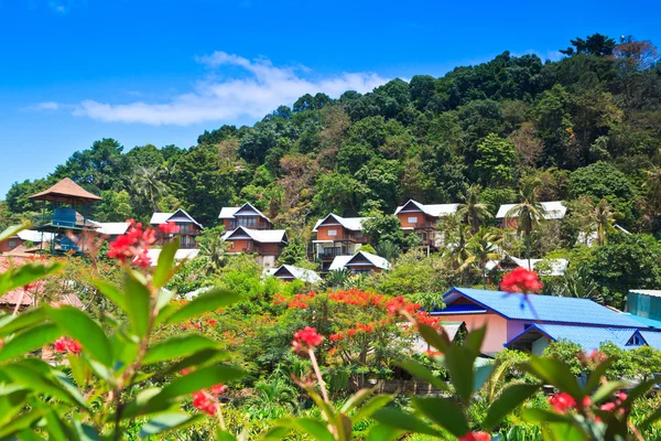 Resorts auf der Insel — Stockfoto