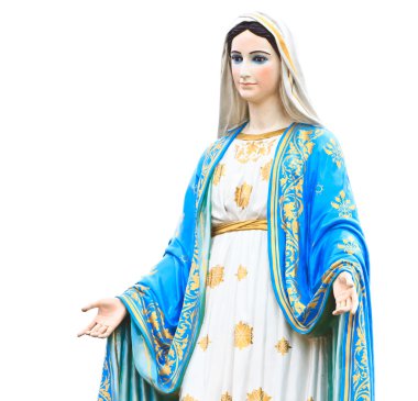 Meryem Ana heykelinin Roma Katolik Kilisesi