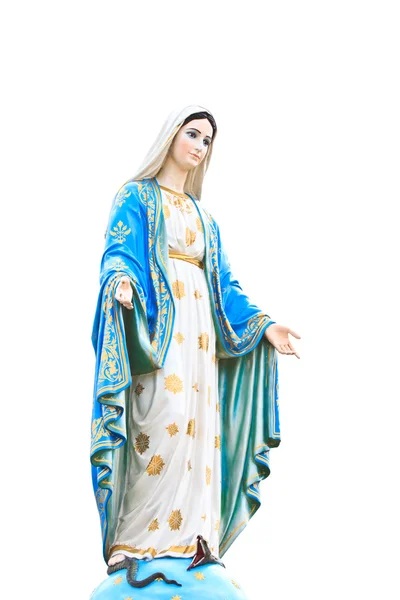 Statua della Vergine Maria nella Chiesa Cattolica Romana — Foto Stock