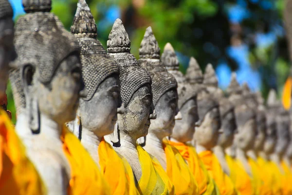 Old Temple Wat Yai Chai Mongkhon of Ayuthaya Province Thailand — Stock Photo, Image