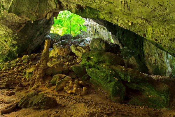 Cave og paviljong Prachuap Khiri Khan Asia thailand – stockfoto