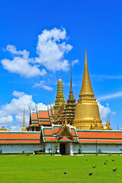 Wat phra kaew, świątynia w bangkok, Tajlandia — Zdjęcie stockowe