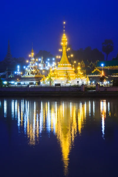 Wat Jong Klang in Maehongson — Stockfoto
