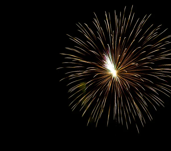 Farbenfrohes Feuerwerk — Stockfoto