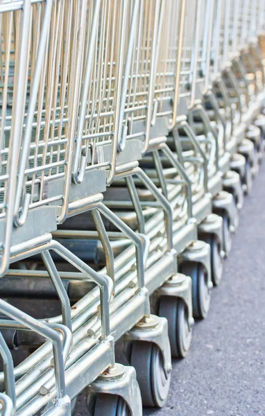 Shopping carts — Stock Photo, Image