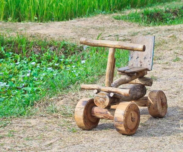 木制玩具车 — 图库照片