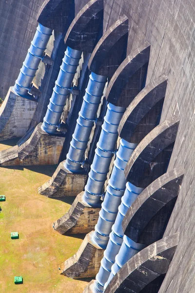 A central eléctrica na Barragem — Fotografia de Stock