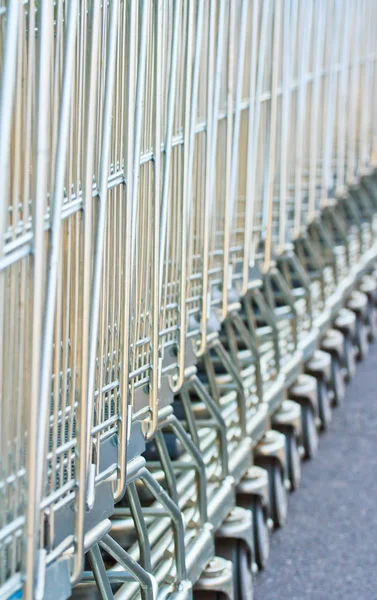 Shopping carts — Stock Photo, Image