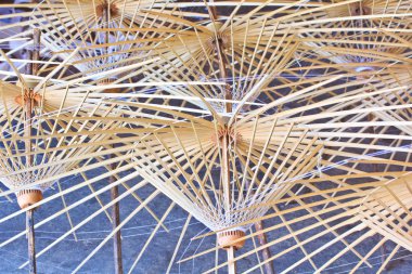 ahşap şemsiye çerçeveler