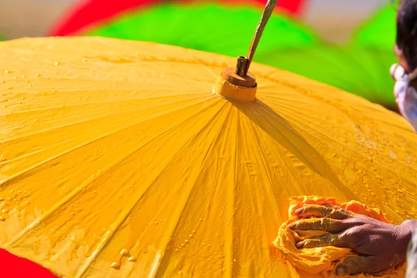 Asian umbrella's — Stock Photo, Image