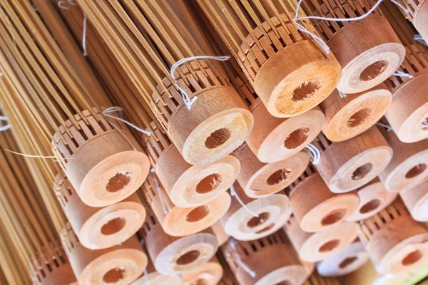 Telai per ombrelli in legno — Foto Stock