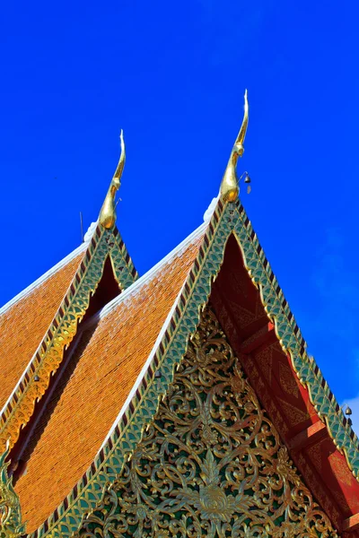 Temple Chiang Mai Province — Stock Photo, Image