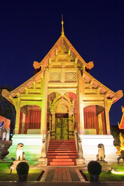 Tempel twilight tijd — Stockfoto