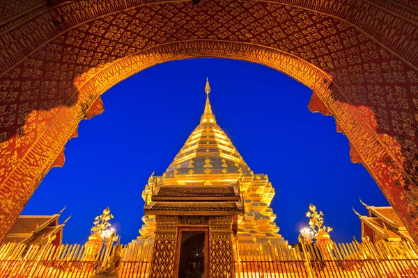 Temple Chiang Mai Province — Stock Photo, Image