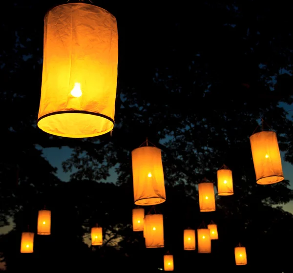 Floating lantern — Stock Photo, Image