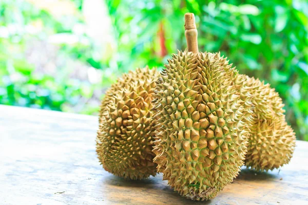 Durian tropiska frukter — Stockfoto