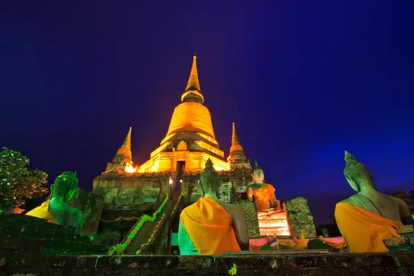 Buddha alter Tempel — Stockfoto