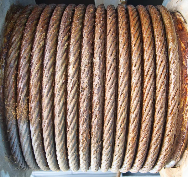 Stalen draadkabel kabel — Stok fotoğraf