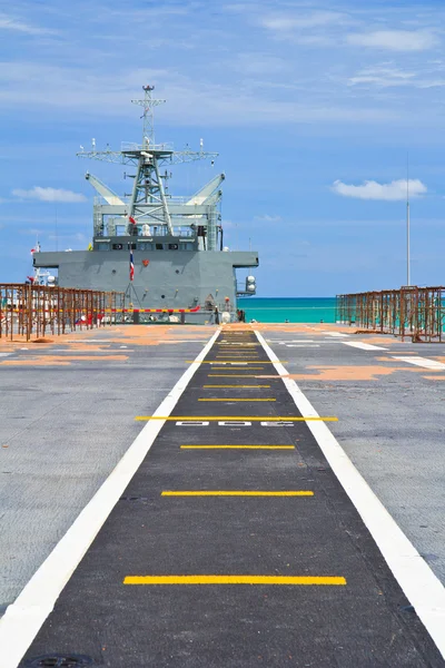 Runway at takeoff — Stock Photo, Image