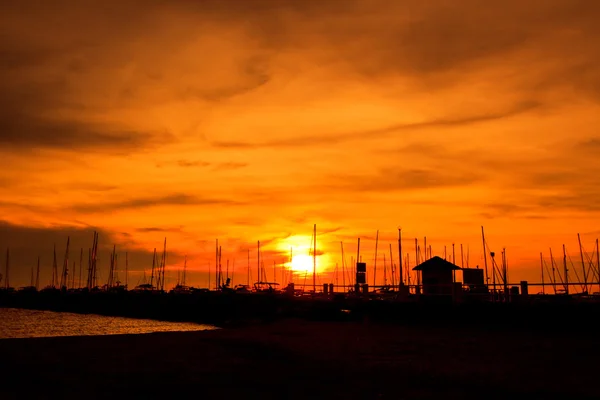 Yacht marina — Stock Photo, Image