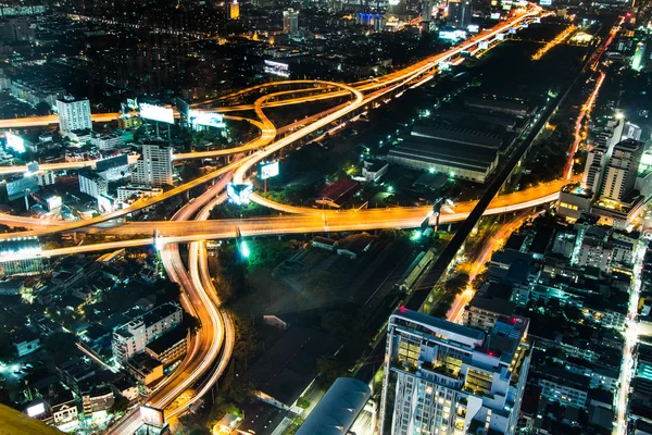 Enorme stad treffic — Stockfoto