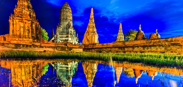 Temple wat Chaiwatthanaram — Stock Photo, Image