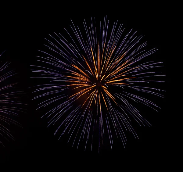 Fuochi d'artificio colorati — Foto Stock