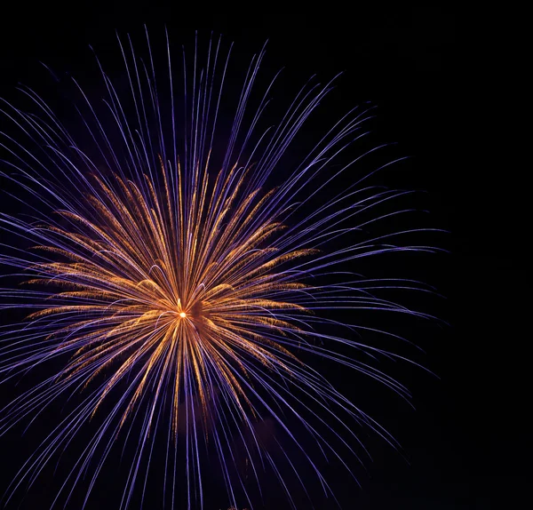 Fuochi d'artificio colorati — Foto Stock