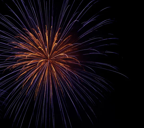 Fuochi d'artificio colorati — Foto Stock