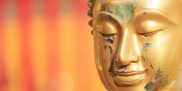 Faccia di Buddha — Foto Stock