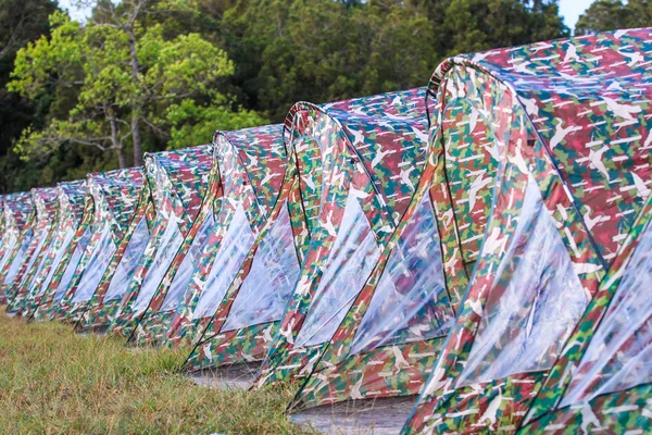 Tent camp — Stockfoto