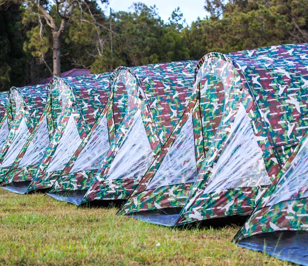 Tent camp — Stok fotoğraf