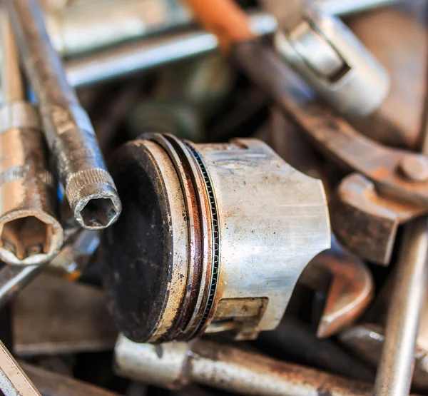 Herramientas de reparación de motocicletas — Foto de Stock